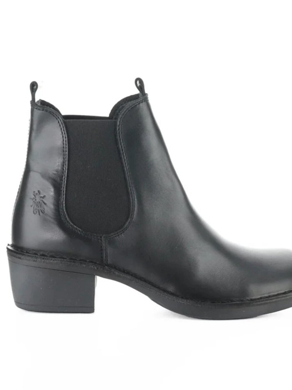 FLY LONDON women's black leather boots women's size 36 (5 1/2)